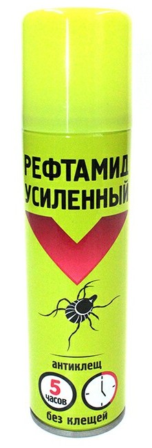 Аэрозоль РЕФТАМИД экстра 150мл антиклещ усиленный